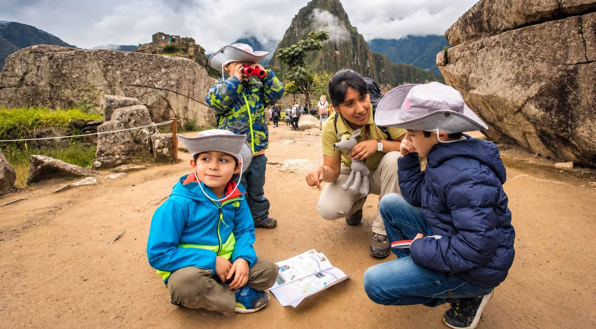 Machu Picchu Guided Tour for Children with Allco