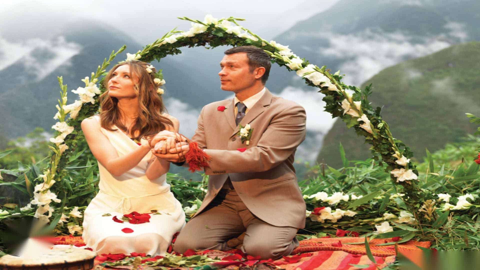 Symbolic Andean Wedding Ceremony