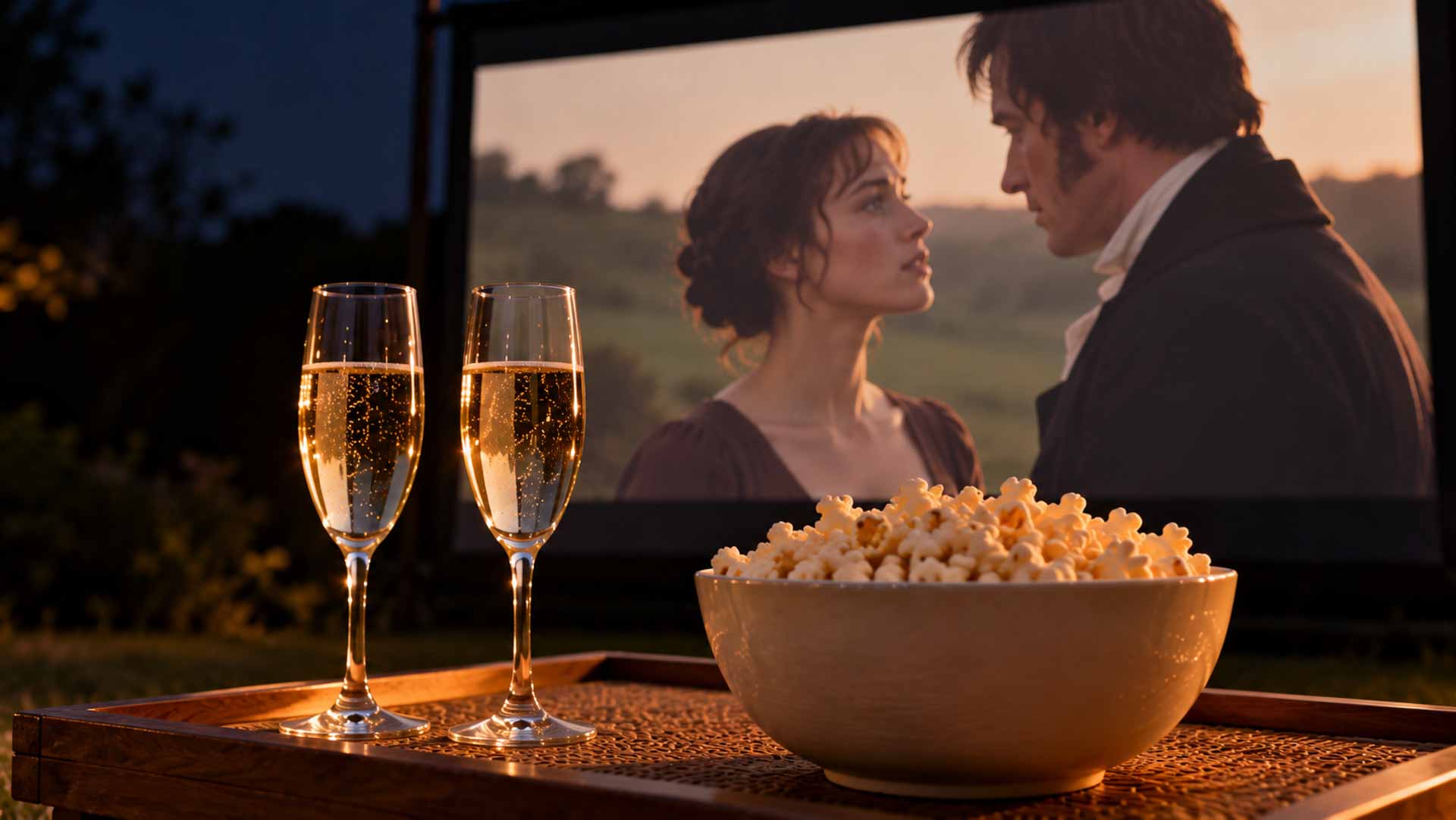 Outdoor Movie Night or Private Family Cinema